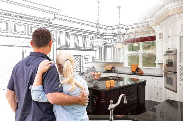 Professional Cabinet Installation technician working in Immaculata, PA